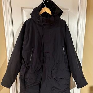 Men’s Land’s End Waterproof Parka, Navy, XXL